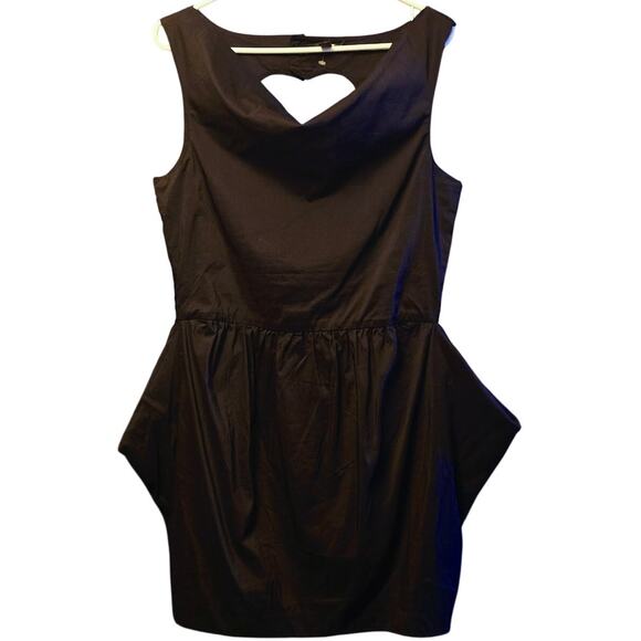 Hellz Bellz Dresses & Skirts - Hellz Bellz black heart skirt dress NWT size large